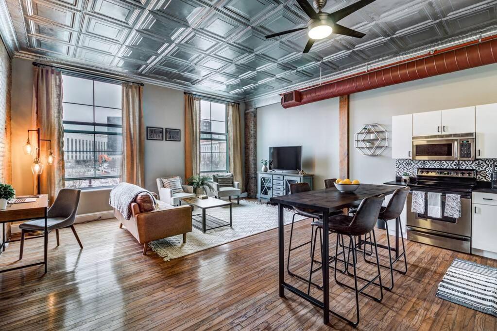 Good Vibes Loft - Dt Cle Walk To All The Stadiums Cleveland Exteriér fotografie